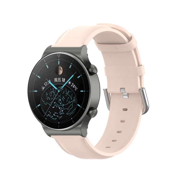 Cinturino per orologio in pelle a coda tonda, For Huawei Watch 4 / Watch 4 Pro