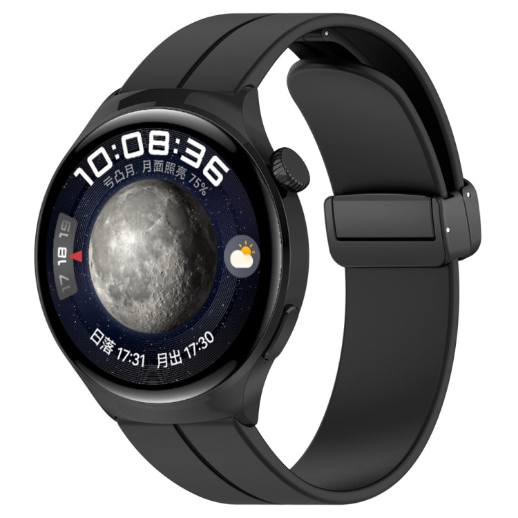 Cinturino per orologio in silicone con fibbia pieghevole, For Huawei Watch 4 / Watch 4 Pro