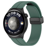 Cinturino per orologio in silicone con fibbia pieghevole, For Huawei Watch 4 / Watch 4 Pro