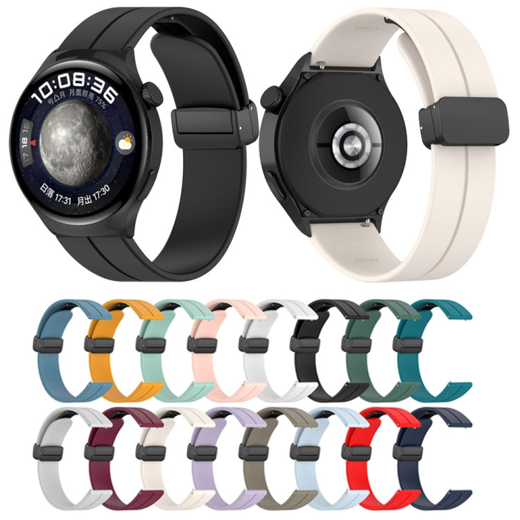Cinturino per orologio in silicone con fibbia pieghevole, For Huawei Watch 4 / Watch 4 Pro