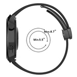 Cinturino per orologio in silicone con fibbia pieghevole, For Huawei Watch 4 / Watch 4 Pro