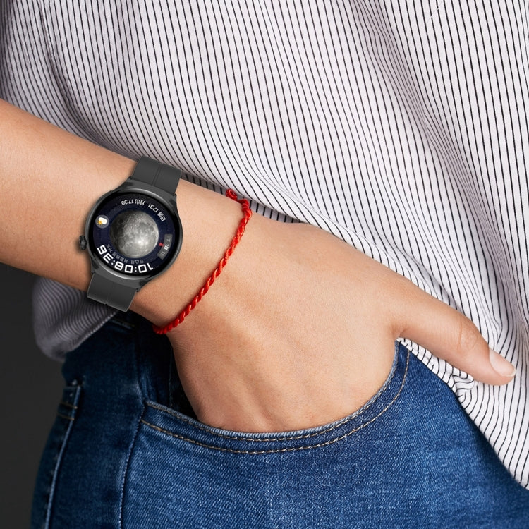 Cinturino per orologio in silicone con fibbia pieghevole, For Huawei Watch 4 / Watch 4 Pro