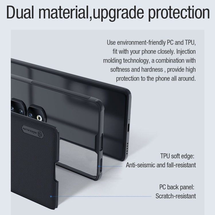 Custodia magnetica per telefono Magsafe NILLKIN Frosted Shield Pro, For Honor 90 Pro, For Honor 90