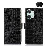 Custodia per telefono in pelle di vacchetta di coccodrillo, For OnePlus Nord CE4 5G Global, For OnePlus Ace 3 / 12R, For OnePlus Ace 2 Pro, For OnePlus Nord CE3 5G, For OnePlus Nord 3 / Ace 2V