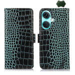 Custodia per telefono in pelle di vacchetta di coccodrillo, For OnePlus Nord CE4 5G Global, For OnePlus Ace 3 / 12R, For OnePlus Ace 2 Pro, For OnePlus Nord CE3 5G, For OnePlus Nord 3 / Ace 2V