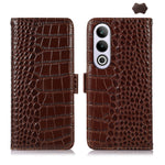 Custodia per telefono in pelle di vacchetta di coccodrillo, For OnePlus Nord CE4 5G Global, For OnePlus Ace 3 / 12R, For OnePlus Ace 2 Pro, For OnePlus Nord CE3 5G, For OnePlus Nord 3 / Ace 2V
