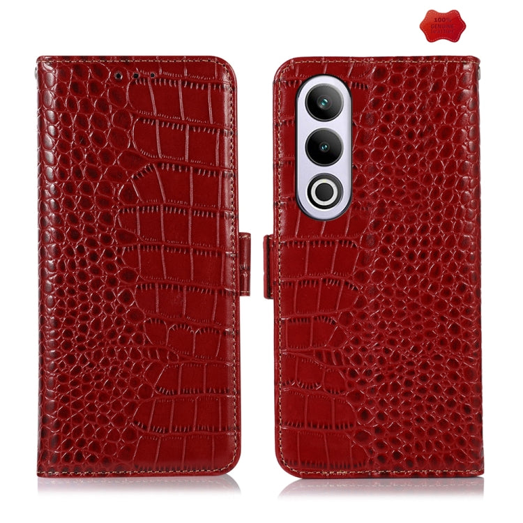 Custodia per telefono in pelle di vacchetta di coccodrillo, For OnePlus Nord CE4 5G Global, For OnePlus Ace 3 / 12R, For OnePlus Ace 2 Pro, For OnePlus Nord CE3 5G, For OnePlus Nord 3 / Ace 2V