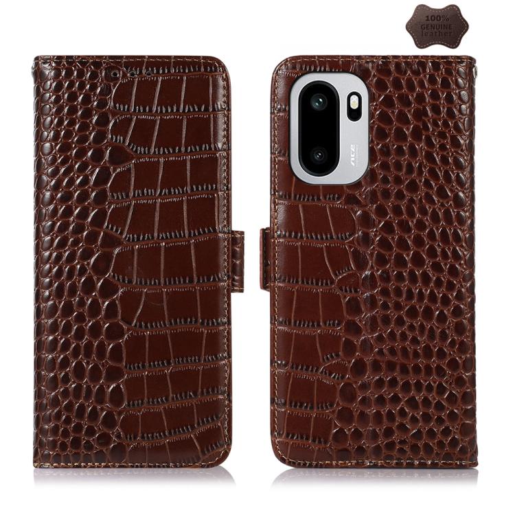 Custodia per telefono in pelle di vacchetta di coccodrillo, For OnePlus Nord CE6 Lite 5G Global, For OnePlus Ace 6 Ultra, For OnePlus 15T, For OnePlus Turbo 6V / Turbo 6, For OnePlus 15R/Ace 6 5G/Ace 6T 5G, For OnePlus 15