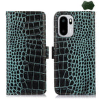 Custodia per telefono in pelle di vacchetta di coccodrillo, For OnePlus Nord CE6 Lite 5G Global, For OnePlus Ace 6 Ultra, For OnePlus 15T, For OnePlus Turbo 6V / Turbo 6, For OnePlus 15R/Ace 6 5G/Ace 6T 5G, For OnePlus 15