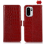 Custodia per telefono in pelle di vacchetta di coccodrillo, For OnePlus Nord CE6 Lite 5G Global, For OnePlus Ace 6 Ultra, For OnePlus 15T, For OnePlus Turbo 6V / Turbo 6, For OnePlus 15R/Ace 6 5G/Ace 6T 5G, For OnePlus 15
