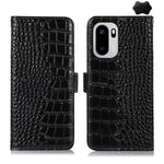 Custodia per telefono in pelle di vacchetta di coccodrillo, For OnePlus Nord CE6 Lite 5G Global, For OnePlus Ace 6 Ultra, For OnePlus 15T, For OnePlus Turbo 6V / Turbo 6, For OnePlus 15R/Ace 6 5G/Ace 6T 5G, For OnePlus 15