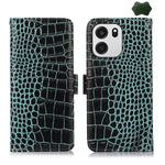 Custodia per telefono in pelle di vacchetta di coccodrillo, For OnePlus Nord CE6 Lite 5G Global, For OnePlus Ace 6 Ultra, For OnePlus 15T, For OnePlus Turbo 6V / Turbo 6, For OnePlus 15R/Ace 6 5G/Ace 6T 5G, For OnePlus 15