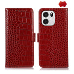 Custodia per telefono in pelle di vacchetta di coccodrillo, For OnePlus Nord CE6 Lite 5G Global, For OnePlus Ace 6 Ultra, For OnePlus 15T, For OnePlus Turbo 6V / Turbo 6, For OnePlus 15R/Ace 6 5G/Ace 6T 5G, For OnePlus 15