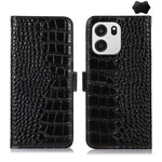 Custodia per telefono in pelle di vacchetta di coccodrillo, For OnePlus Nord CE6 Lite 5G Global, For OnePlus Ace 6 Ultra, For OnePlus 15T, For OnePlus Turbo 6V / Turbo 6, For OnePlus 15R/Ace 6 5G/Ace 6T 5G, For OnePlus 15