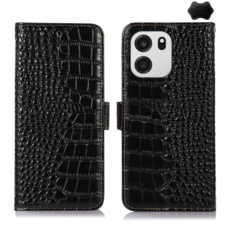 Custodia per telefono in pelle di vacchetta di coccodrillo, For OnePlus Nord CE6 Lite 5G Global, For OnePlus Ace 6 Ultra, For OnePlus 15T, For OnePlus Turbo 6V / Turbo 6, For OnePlus 15R/Ace 6 5G/Ace 6T 5G, For OnePlus 15