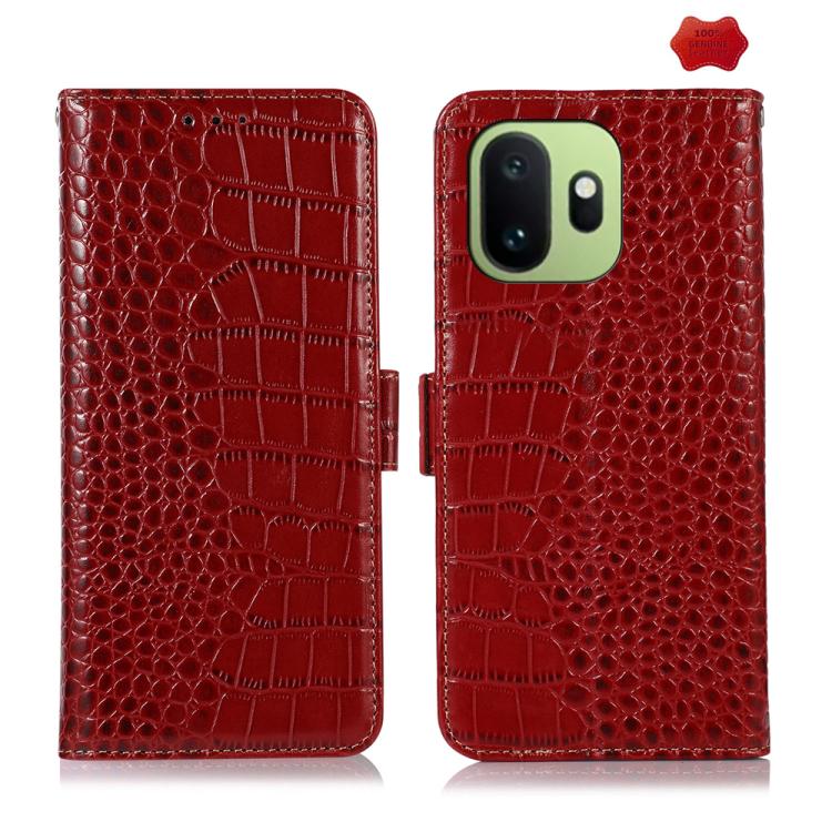 Custodia per telefono in pelle di vacchetta di coccodrillo, For OnePlus Nord CE6 Lite 5G Global, For OnePlus Ace 6 Ultra, For OnePlus 15T, For OnePlus Turbo 6V / Turbo 6, For OnePlus 15R/Ace 6 5G/Ace 6T 5G, For OnePlus 15