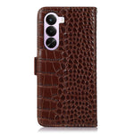 Custodia per telefono in pelle di vacchetta di coccodrillo, For OnePlus Nord CE6 Lite 5G Global, For OnePlus Ace 6 Ultra, For OnePlus 15T, For OnePlus Turbo 6V / Turbo 6, For OnePlus 15R/Ace 6 5G/Ace 6T 5G, For OnePlus 15