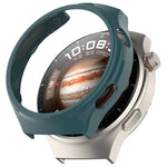 Custodia protettiva per orologio scavata a mezza copertura + set di pellicole idrogel, For Huawei Watch 4 Pro