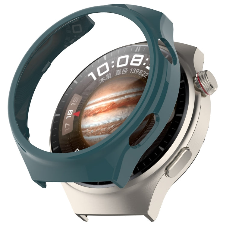 Custodia protettiva per orologio scavata a mezza copertura + set di pellicole idrogel, For Huawei Watch 4 Pro