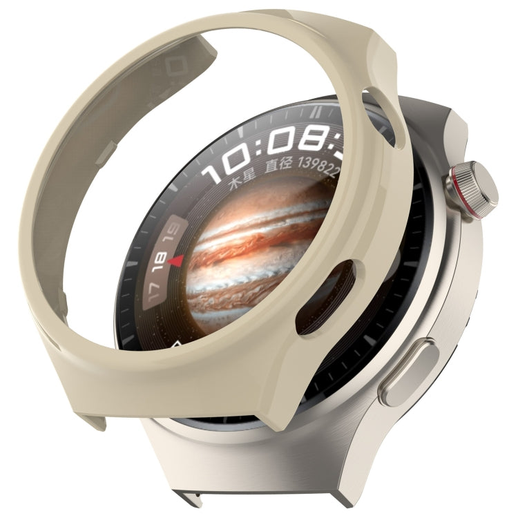 Custodia protettiva per orologio scavata a mezza copertura + set di pellicole idrogel, For Huawei Watch 4 Pro