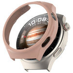 Custodia protettiva per orologio scavata a mezza copertura + set di pellicole idrogel, For Huawei Watch 4 Pro