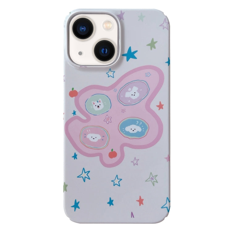 Custodia iPhone 14 Plus con motivo dipinto