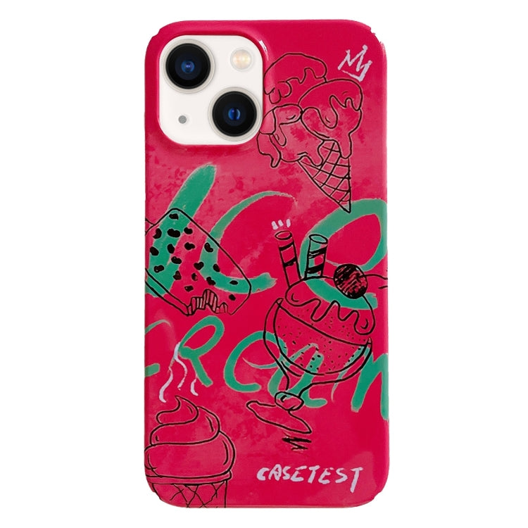 Custodia iPhone 14 Plus con motivo dipinto