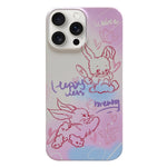 Custodia PC con motivo dipinto per iPhone 15 Pro Max