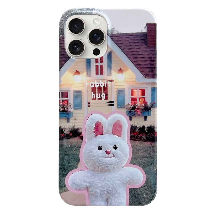 Custodia PC con motivo dipinto per iPhone 15 Pro