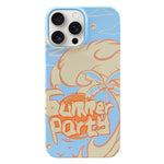 Custodia PC con motivo dipinto per iPhone 15 Pro