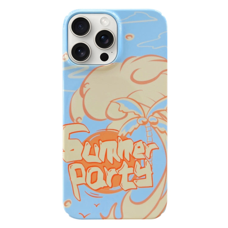 Custodia PC con motivo dipinto per iPhone 15 Pro