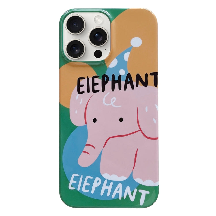 Custodia PC con motivo dipinto per iPhone 15 Pro