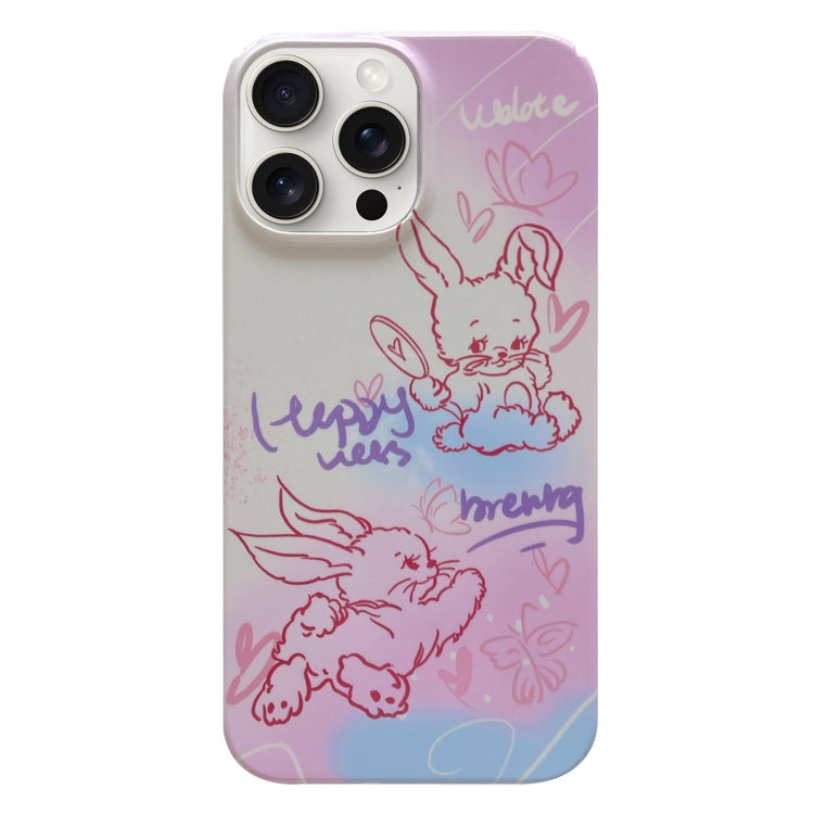 Custodia PC con motivo dipinto per iPhone 15 Pro