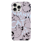 Custodia PC con motivo dipinto per iPhone 15 Pro