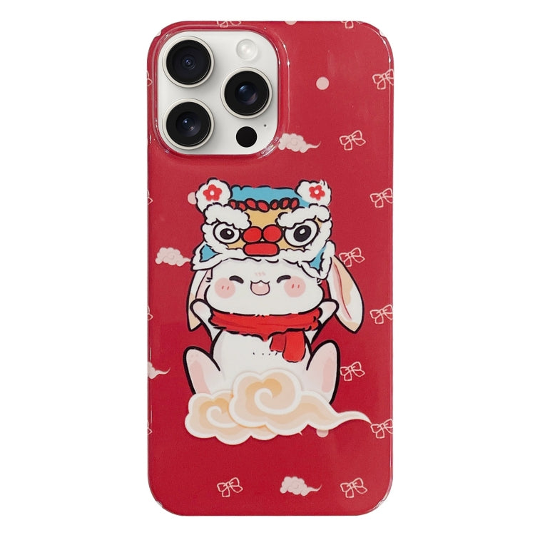 Custodia PC con motivo dipinto per iPhone 15 Pro