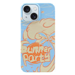 Custodia per iPhone 15 con motivo dipinto