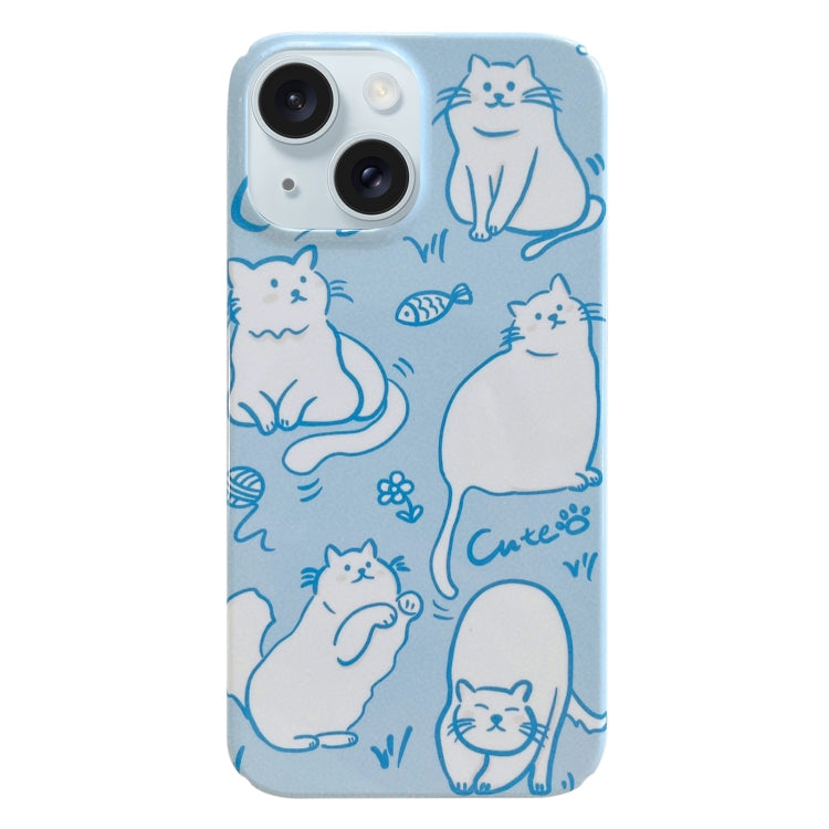 Custodia per iPhone 15 con motivo dipinto