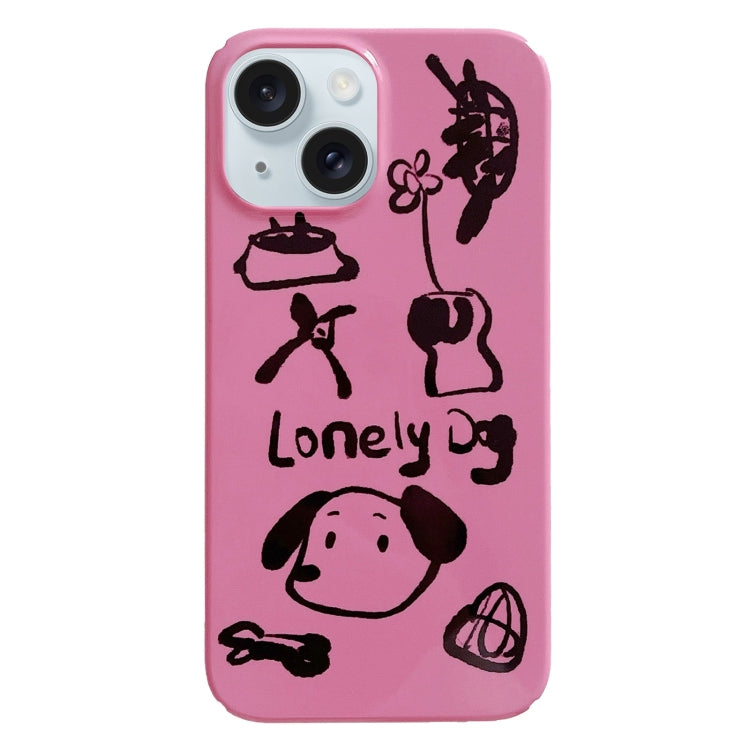 Custodia per iPhone 15 con motivo dipinto