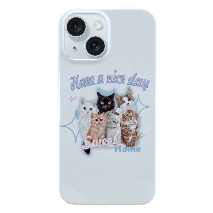 Custodia iPhone 15 Plus con motivo dipinto