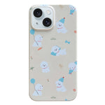 Custodia iPhone 15 Plus con motivo dipinto