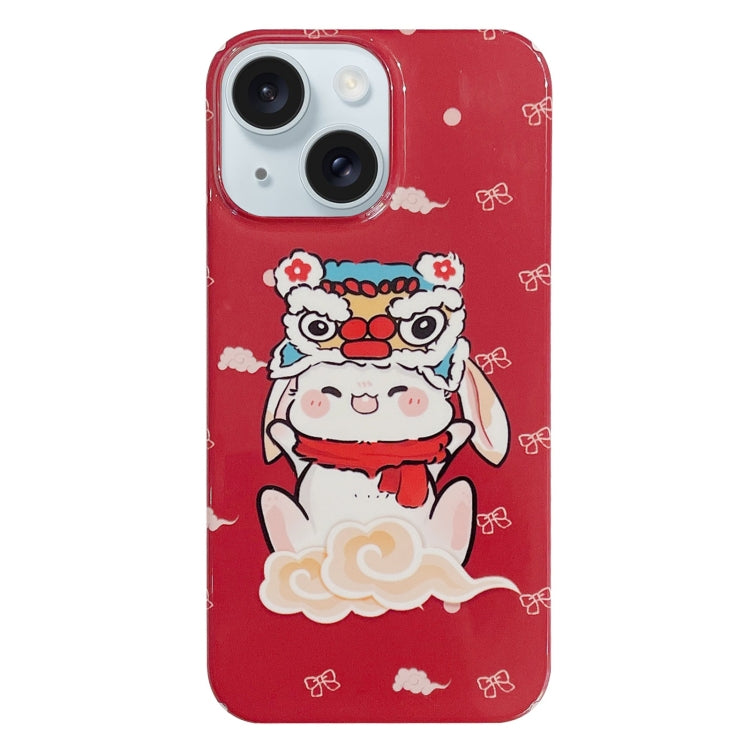 Custodia iPhone 15 Plus con motivo dipinto