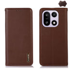 KHAZNEH Custodia per telefono in pelle di vacchetta con strato superiore nappa, For OnePlus Nord CE6 Lite 5G Global, For OnePlus Ace 6 Ultra, For OnePlus 15T, For OnePlus Turbo 6V / Turbo 6, For OnePlus 15R/Ace 6 5G/Ace 6T 5G, For OnePlus 15