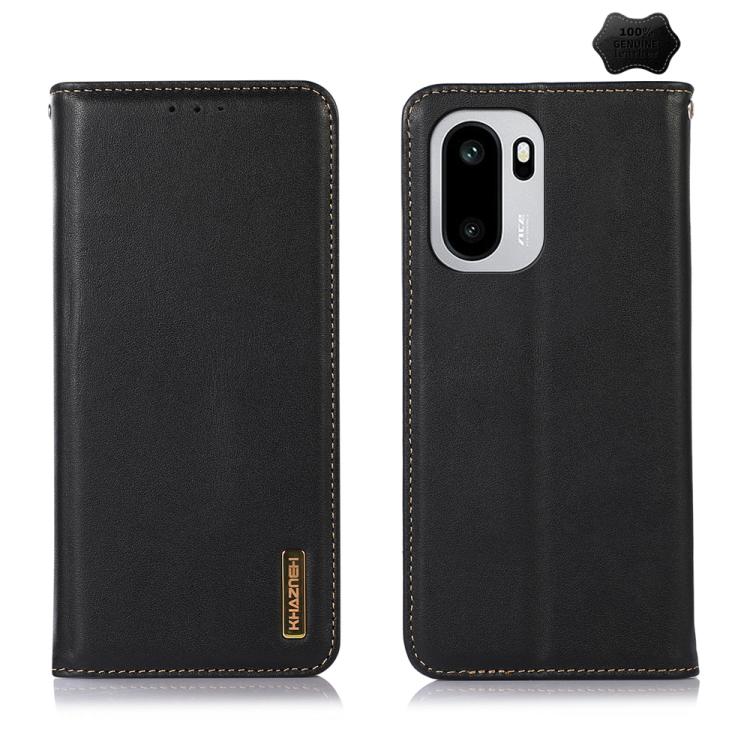 KHAZNEH Custodia per telefono in pelle di vacchetta con strato superiore nappa, For OnePlus Nord CE6 Lite 5G Global, For OnePlus Ace 6 Ultra, For OnePlus 15T, For OnePlus Turbo 6V / Turbo 6, For OnePlus 15R/Ace 6 5G/Ace 6T 5G, For OnePlus 15