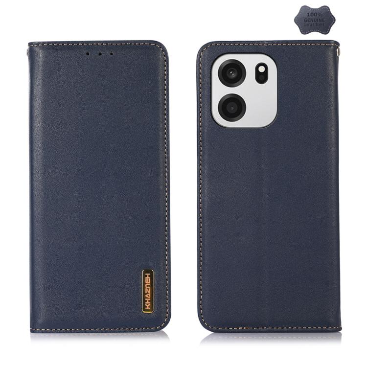KHAZNEH Custodia per telefono in pelle di vacchetta con strato superiore nappa, For OnePlus Nord CE6 Lite 5G Global, For OnePlus Ace 6 Ultra, For OnePlus 15T, For OnePlus Turbo 6V / Turbo 6, For OnePlus 15R/Ace 6 5G/Ace 6T 5G, For OnePlus 15