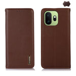 KHAZNEH Custodia per telefono in pelle di vacchetta con strato superiore nappa, For OnePlus Nord CE6 Lite 5G Global, For OnePlus Ace 6 Ultra, For OnePlus 15T, For OnePlus Turbo 6V / Turbo 6, For OnePlus 15R/Ace 6 5G/Ace 6T 5G, For OnePlus 15