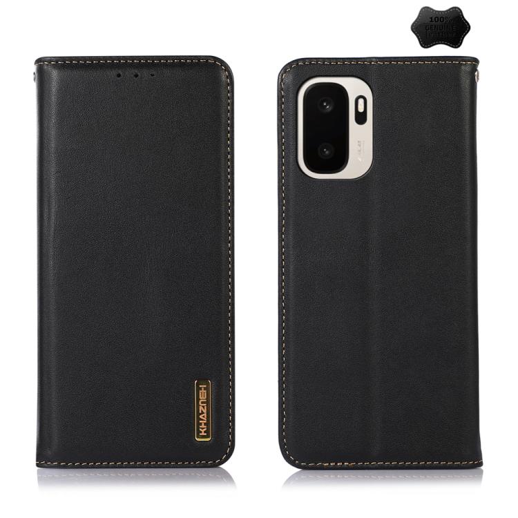 KHAZNEH Custodia per telefono in pelle di vacchetta con strato superiore nappa, For OnePlus Nord CE6 Lite 5G Global, For OnePlus Ace 6 Ultra, For OnePlus 15T, For OnePlus Turbo 6V / Turbo 6, For OnePlus 15R/Ace 6 5G/Ace 6T 5G, For OnePlus 15