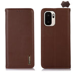KHAZNEH Custodia per telefono in pelle di vacchetta con strato superiore nappa, For OnePlus Nord CE6 Lite 5G Global, For OnePlus Ace 6 Ultra, For OnePlus 15T, For OnePlus Turbo 6V / Turbo 6, For OnePlus 15R/Ace 6 5G/Ace 6T 5G, For OnePlus 15