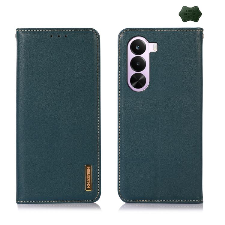 KHAZNEH Custodia per telefono in pelle di vacchetta con strato superiore nappa, For OnePlus Nord CE6 Lite 5G Global, For OnePlus Ace 6 Ultra, For OnePlus 15T, For OnePlus Turbo 6V / Turbo 6, For OnePlus 15R/Ace 6 5G/Ace 6T 5G, For OnePlus 15