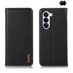 KHAZNEH Custodia per telefono in pelle di vacchetta con strato superiore nappa, For OnePlus Nord CE6 Lite 5G Global, For OnePlus Ace 6 Ultra, For OnePlus 15T, For OnePlus Turbo 6V / Turbo 6, For OnePlus 15R/Ace 6 5G/Ace 6T 5G, For OnePlus 15