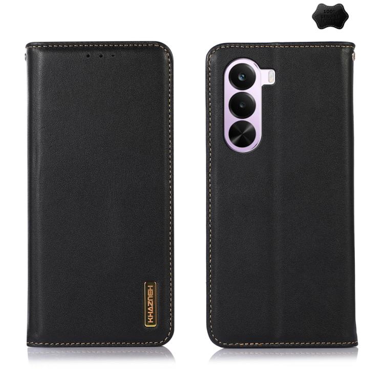 KHAZNEH Custodia per telefono in pelle di vacchetta con strato superiore nappa, For OnePlus Nord CE6 Lite 5G Global, For OnePlus Ace 6 Ultra, For OnePlus 15T, For OnePlus Turbo 6V / Turbo 6, For OnePlus 15R/Ace 6 5G/Ace 6T 5G, For OnePlus 15